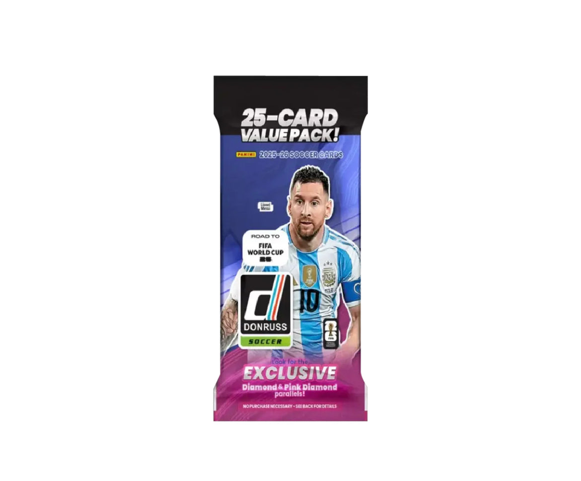Panini Donruss Road to FIFA World Cup 2025/26 Fat Pack Box
