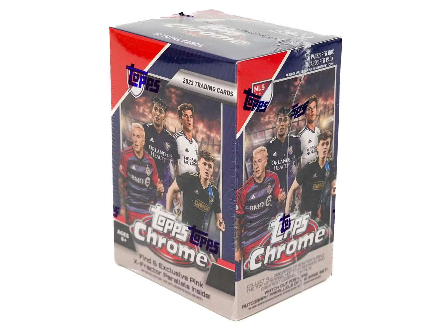 Topps Chrome MLS Major League 2023 Soccer Blaster Box