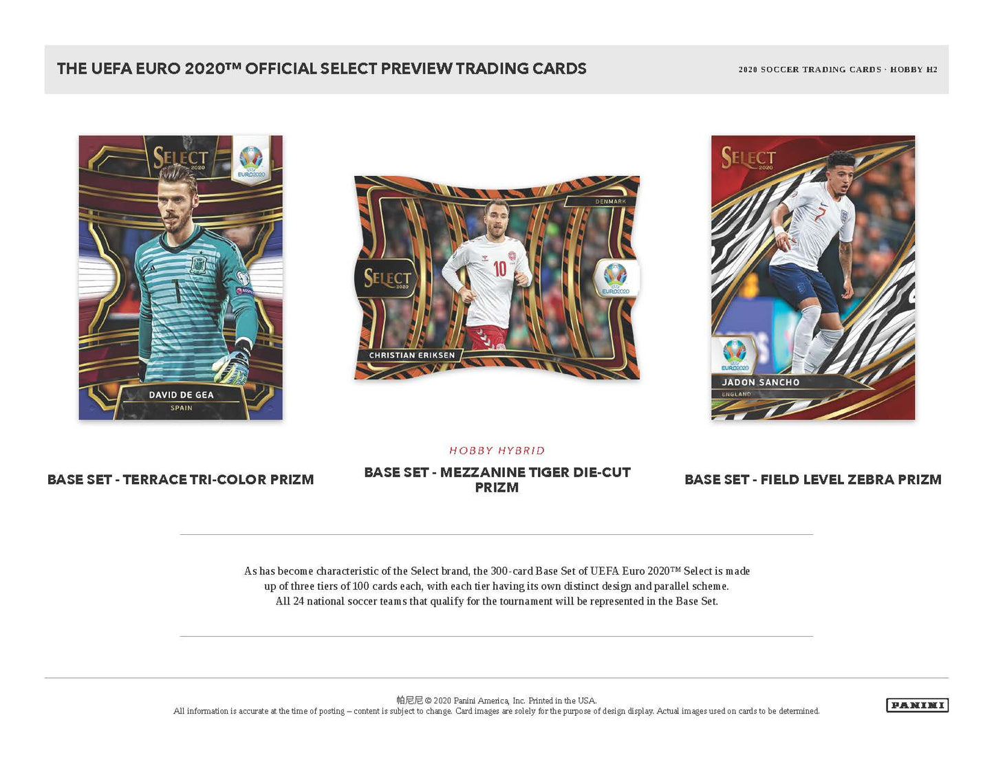 2019-20 Panini Select Euro Soccer UEFA Hobby Hybrid Box
