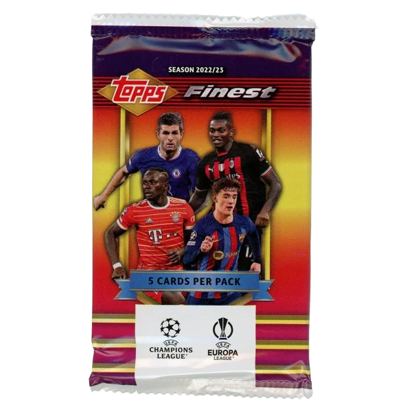 Topps Finest Flashbacks UEFA UCL 2022/23  Soccer - Single Pack