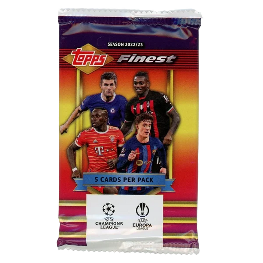 Topps Finest Flashbacks UEFA UCL 2022/23  Soccer - Single Pack