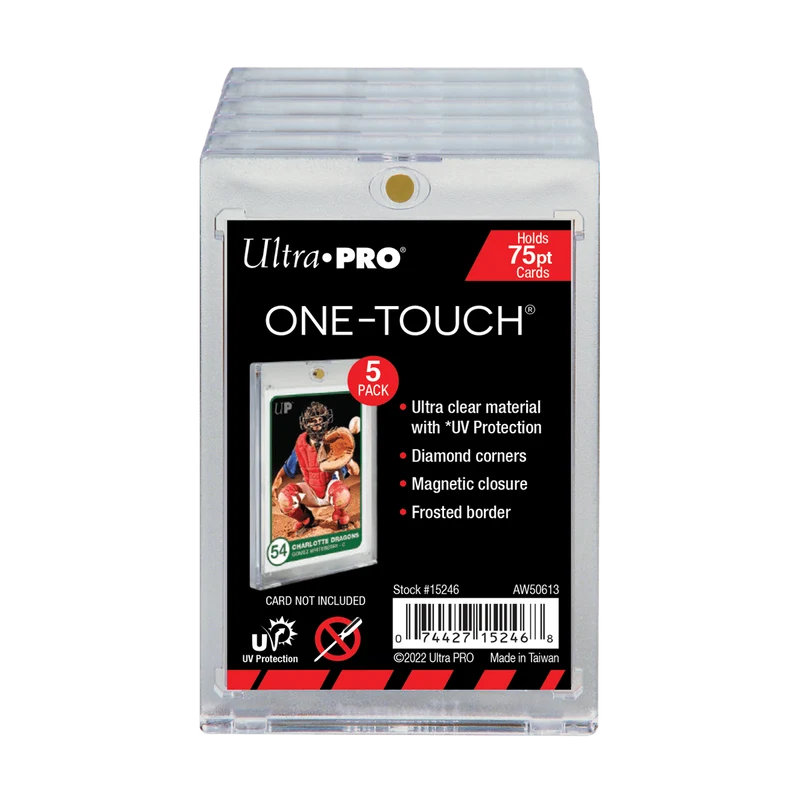 ULTRA PRO: CARD HOLDER - MAGNETIC 130 POINT (5 pack)