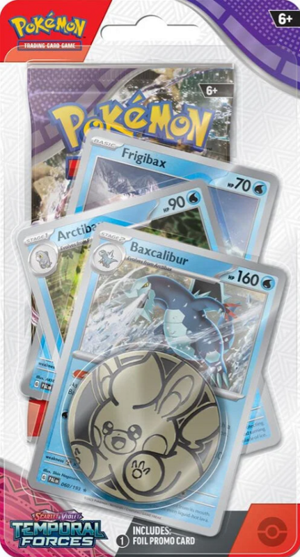 2x Pokemon TCG Scarlet & Violet 5 Temporal Forces Premium Checklane