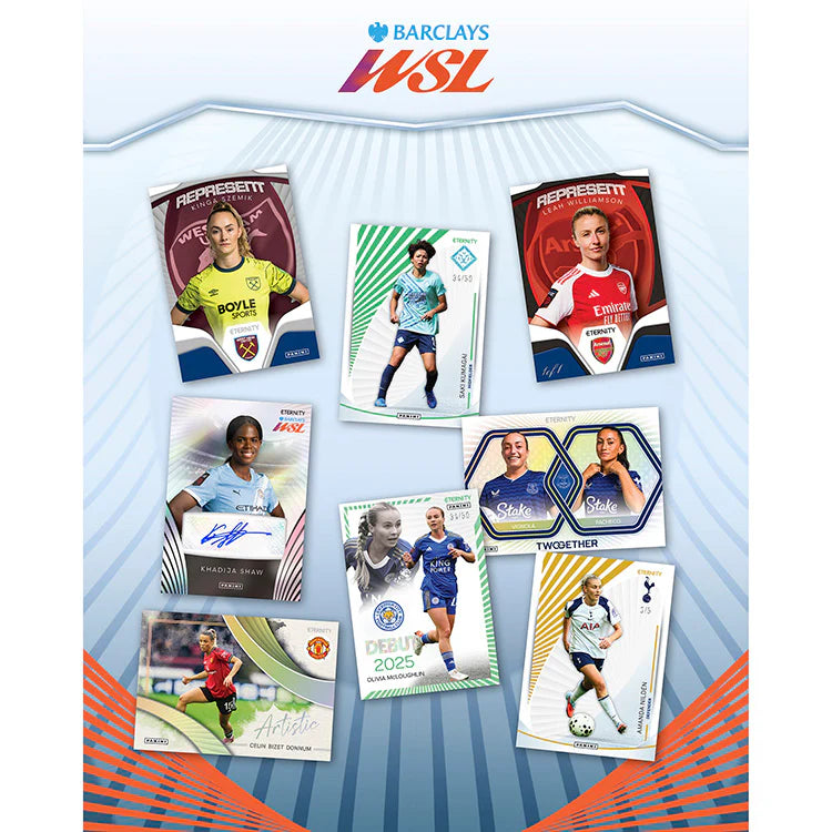 Panini WSL Eternity 2025/26 Sealed Case (10x Hobby boxes)