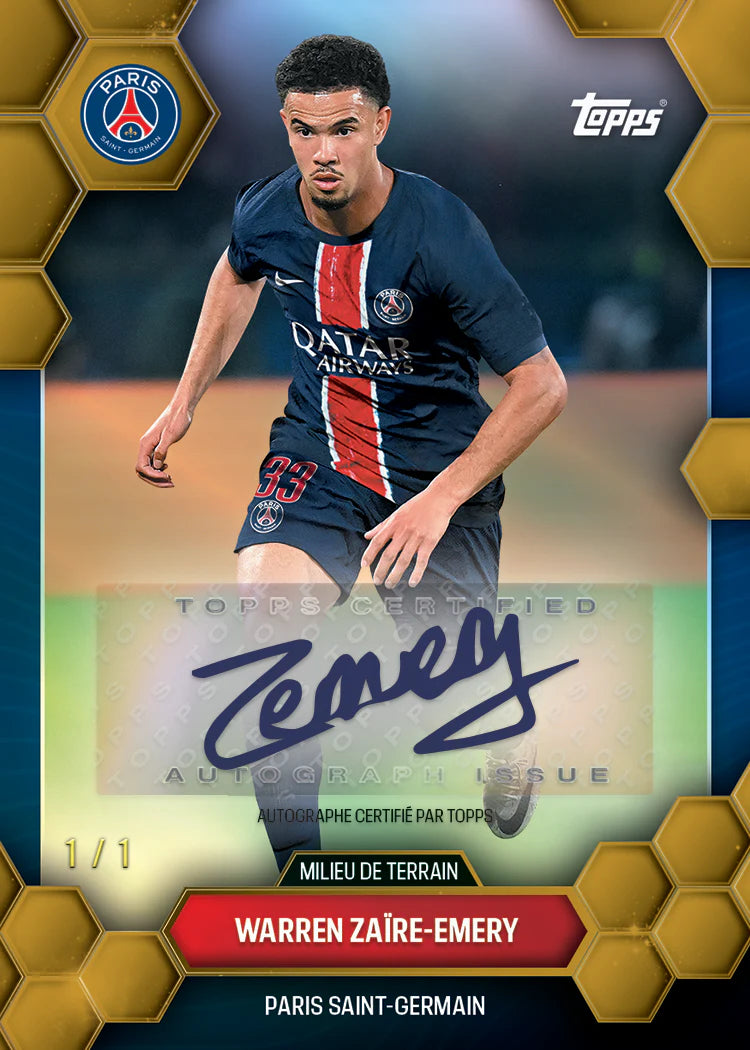 Topps Paris Saint-Germain 2024/25 Fan Set