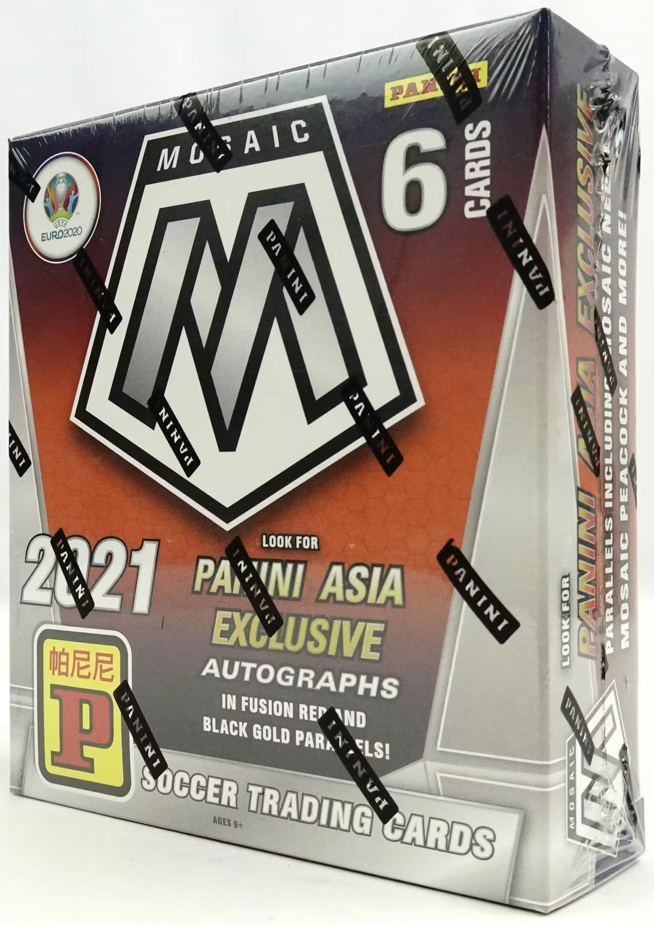 Panini 2020/21 Mosaic UEFA Euro Soccer Asia Tmall Box