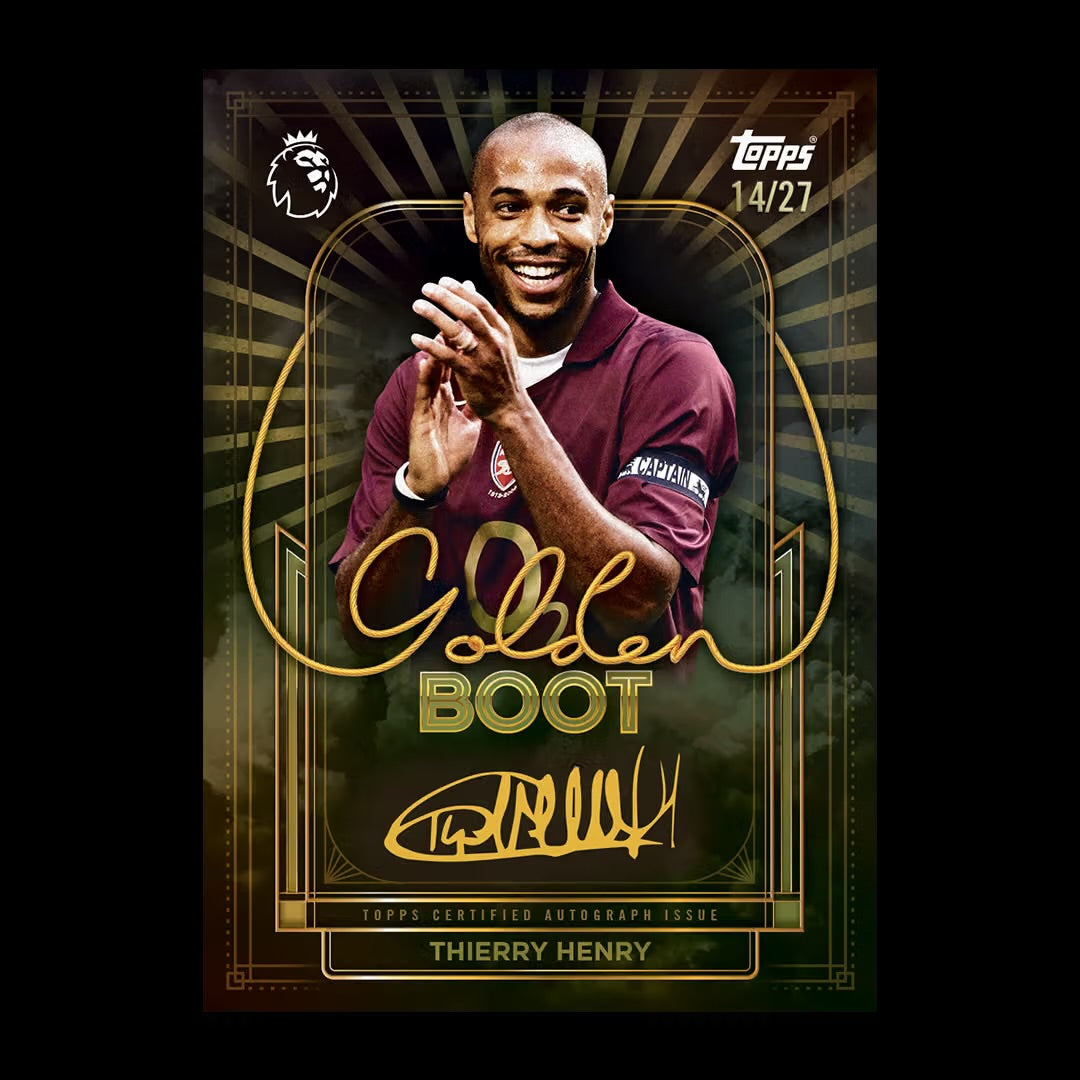 Topps Flagship Premier League 2026/27 Trading Cards - Golden Boot Tin