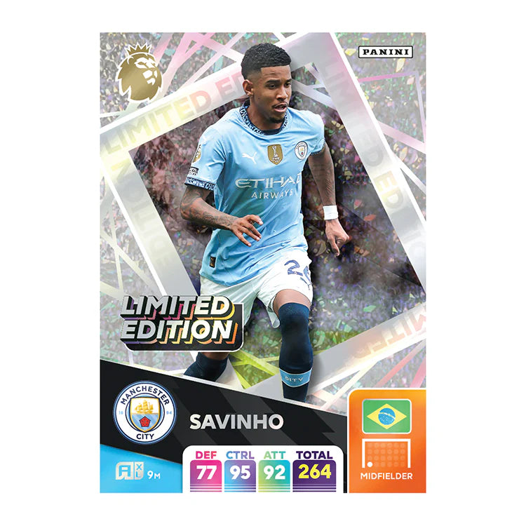 Panini Adrenalyn XL 2025 Premier League Blaster Box 85 cards inc 2 Golden Baller