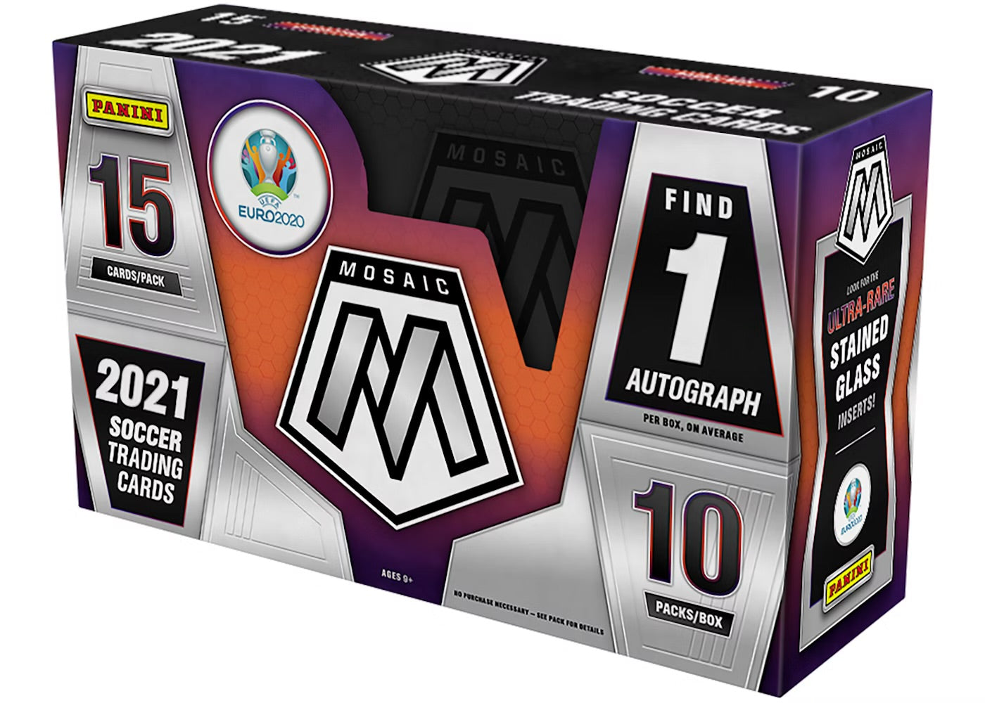 2020-21 Panini Mosaic EURO Soccer UEFA Hobby Box