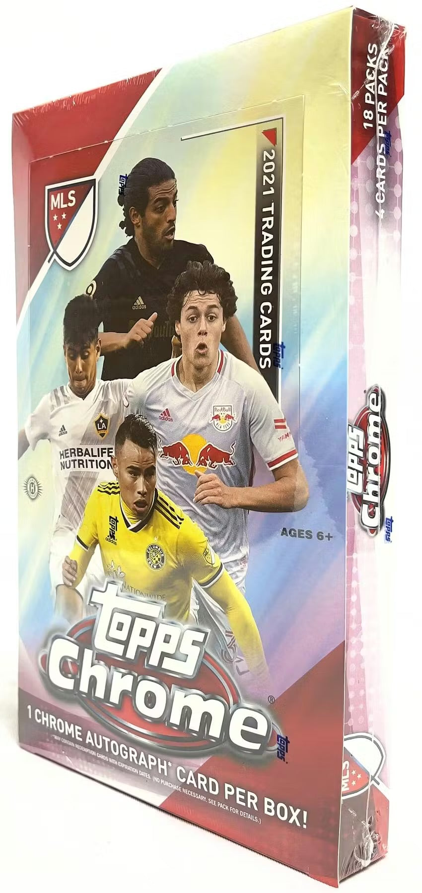 Topps Chrome MLS Major League Soccer 2021 Hobby Box