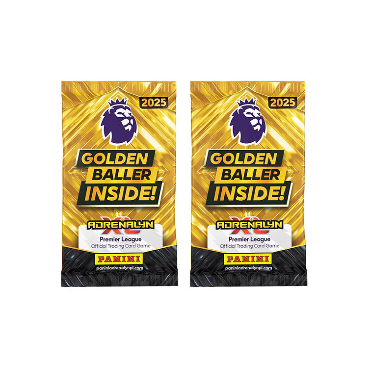 Panini Adrenalyn XL 2025 Premier League Blaster Box 85 cards inc 2 Golden Baller