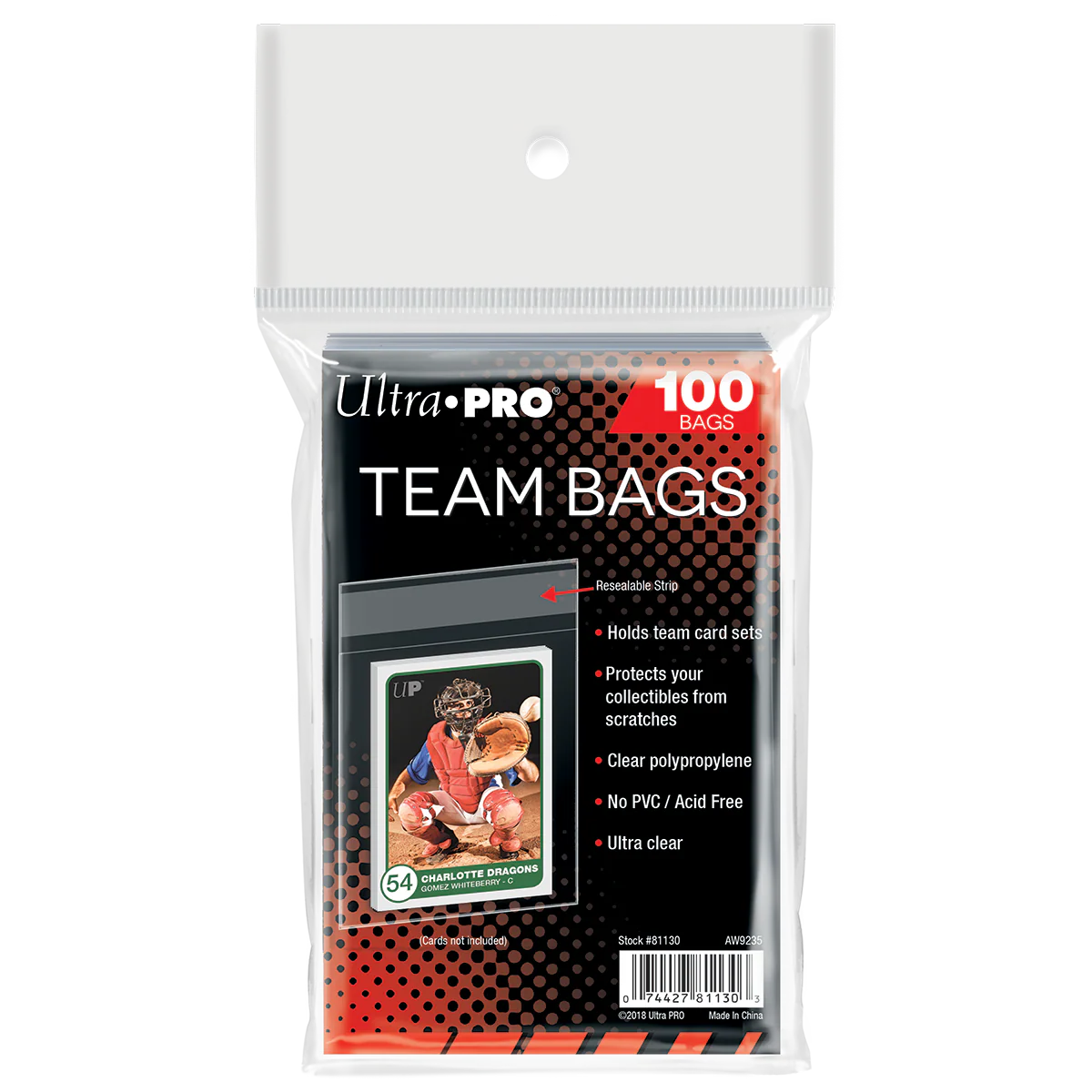 ULTRA PRO: TEAM BAG - SOFT-SLEEVE