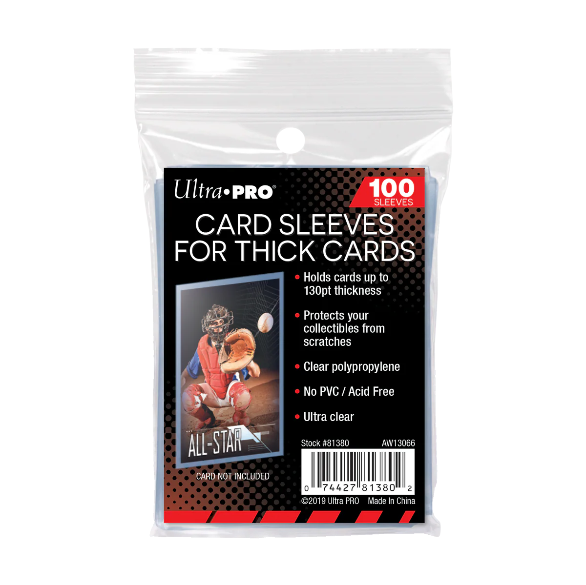 ULTRA PRO: SOFT SLEEVE - EXTRA THICK