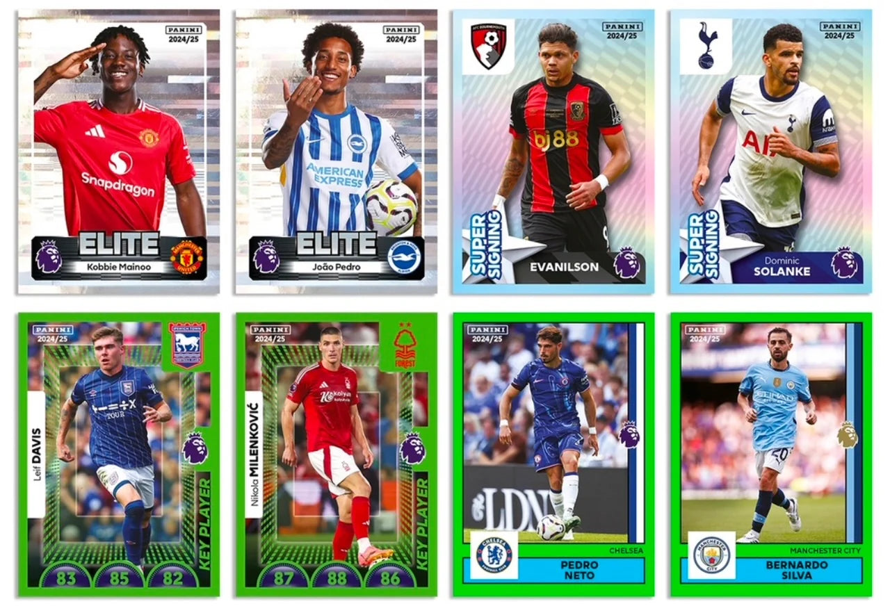 Panini 5 Sticker Packet & Album Starter Pack Football Soccer Premier League 2025