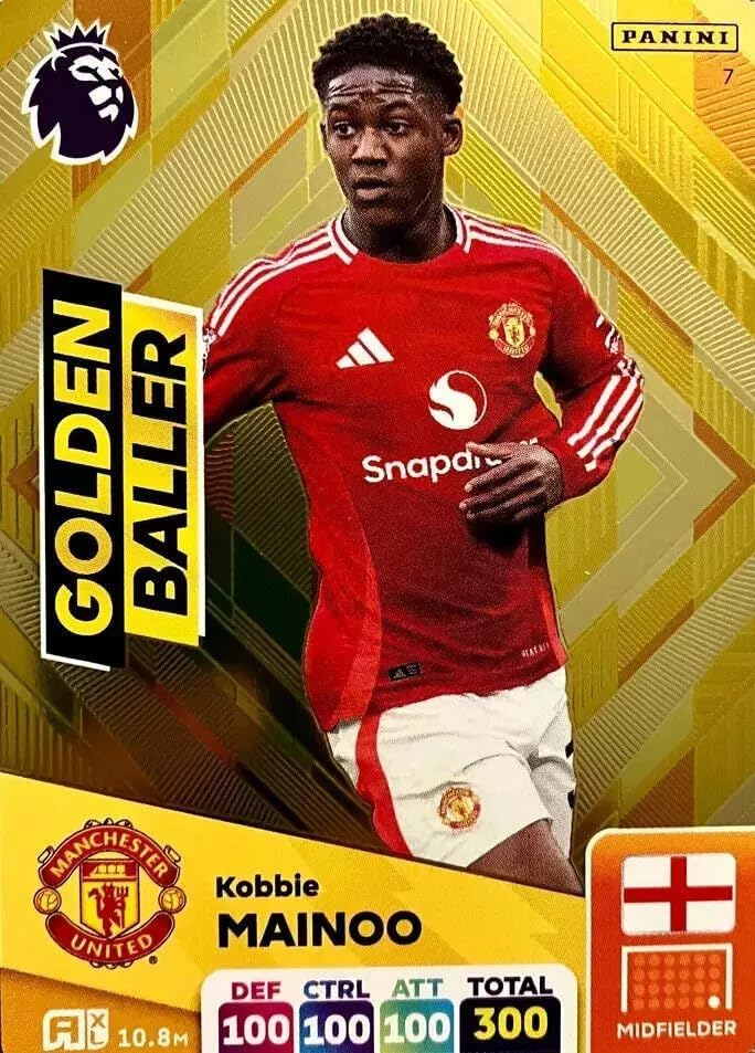Panini Adrenalyn XL 2025 Premier League Blaster Box 85 cards inc 2 Golden Baller