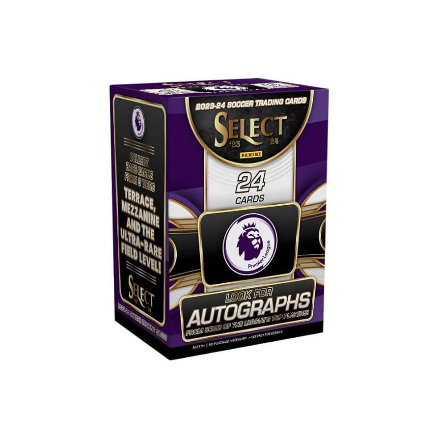 2023/24 Panini Select Premier League EPL Soccer 6-Pack Blaster