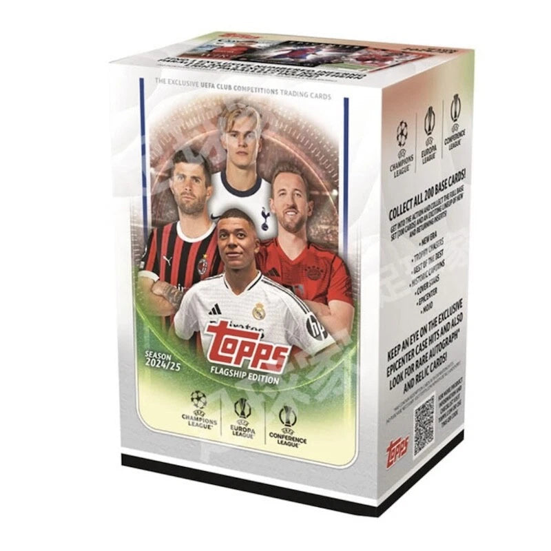 Topps UCC Flagship UEFA Club Competitions Blaster Box 2024-25 Football Soccer