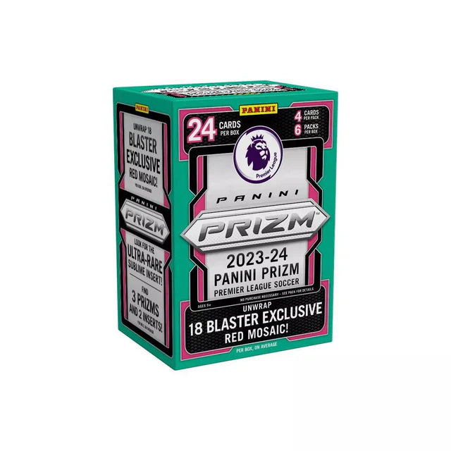 Panini Prizm Premier League 2023/24 Blaster Box blue mosaic