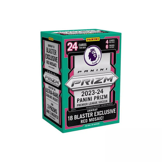 Panini Prizm Premier League 2023/24 Blaster Box blue mosaic