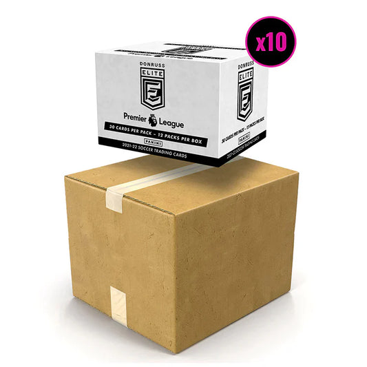 Panini Premier League 2021/22 Donruss Elite Fat Packs - Sealed Case (x10)