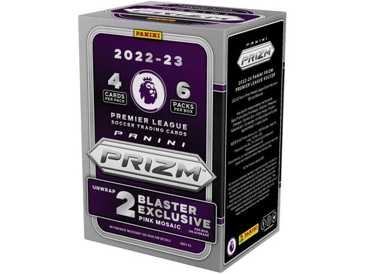 Panini Prizm 22-23 Premier League Blaster Box - Pink Mosaic