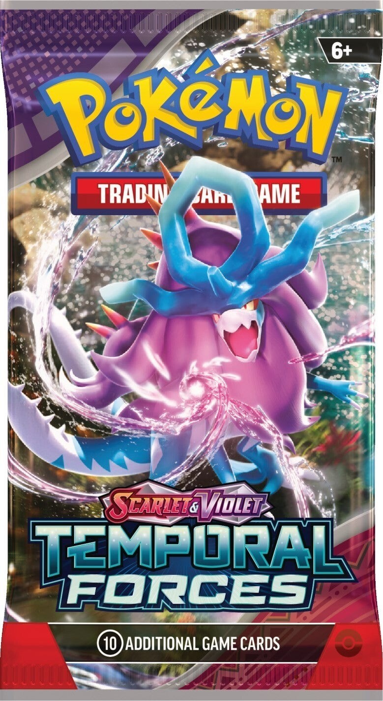 2x Pokemon TCG Scarlet & Violet 5 Temporal Forces Premium Checklane