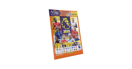 Panini 5 Sticker Packet & Album Starter Pack Football Soccer Premier League 2025
