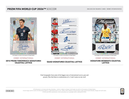 Panini Prizm 2026 FIFA World Cup Soccer Hobby International