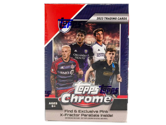Topps Chrome MLS Major League 2023 Soccer Blaster Box