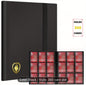9-Pocket Card Binder, 360-Pocket Trading Card Album Black