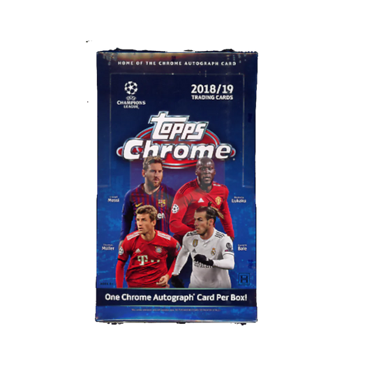 Topps Chrome 2018/19 UEFA Champions League Soccer Hobby Box