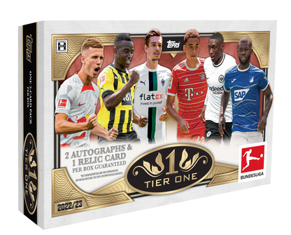 Topps 2022-23 Bundesliga Tier One Hobby Box