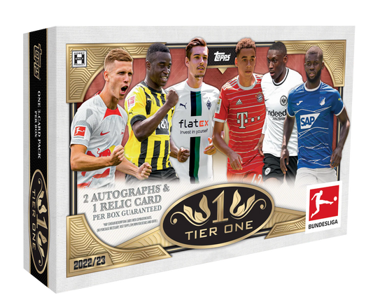 Topps 2022-23 Bundesliga Tier One Hobby Box