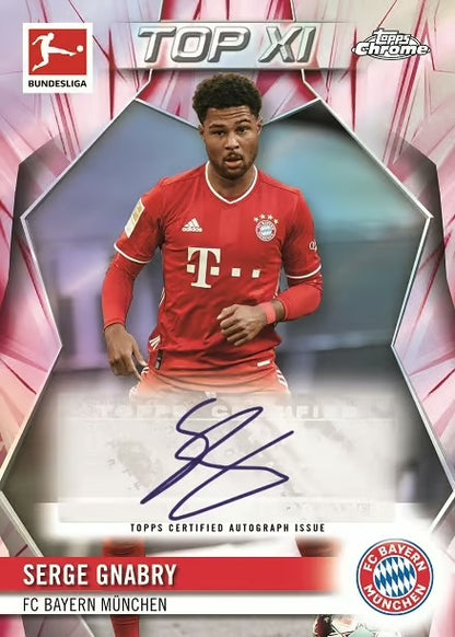 2020-21 Topps Chrome Bundesliga Soccer Hobby Box