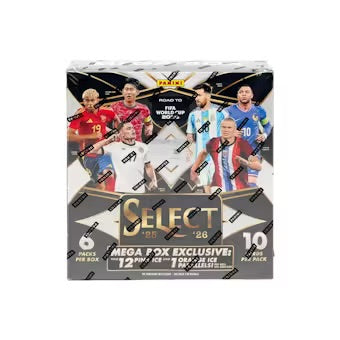 Panini Select 2025/26 Road to FIFA World Cup Soccer Mega Box