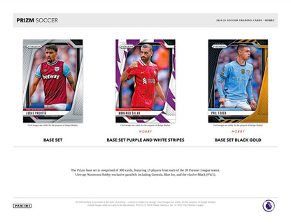 Panini Prizm2024/25  English Premier League Soccer Hobby Box