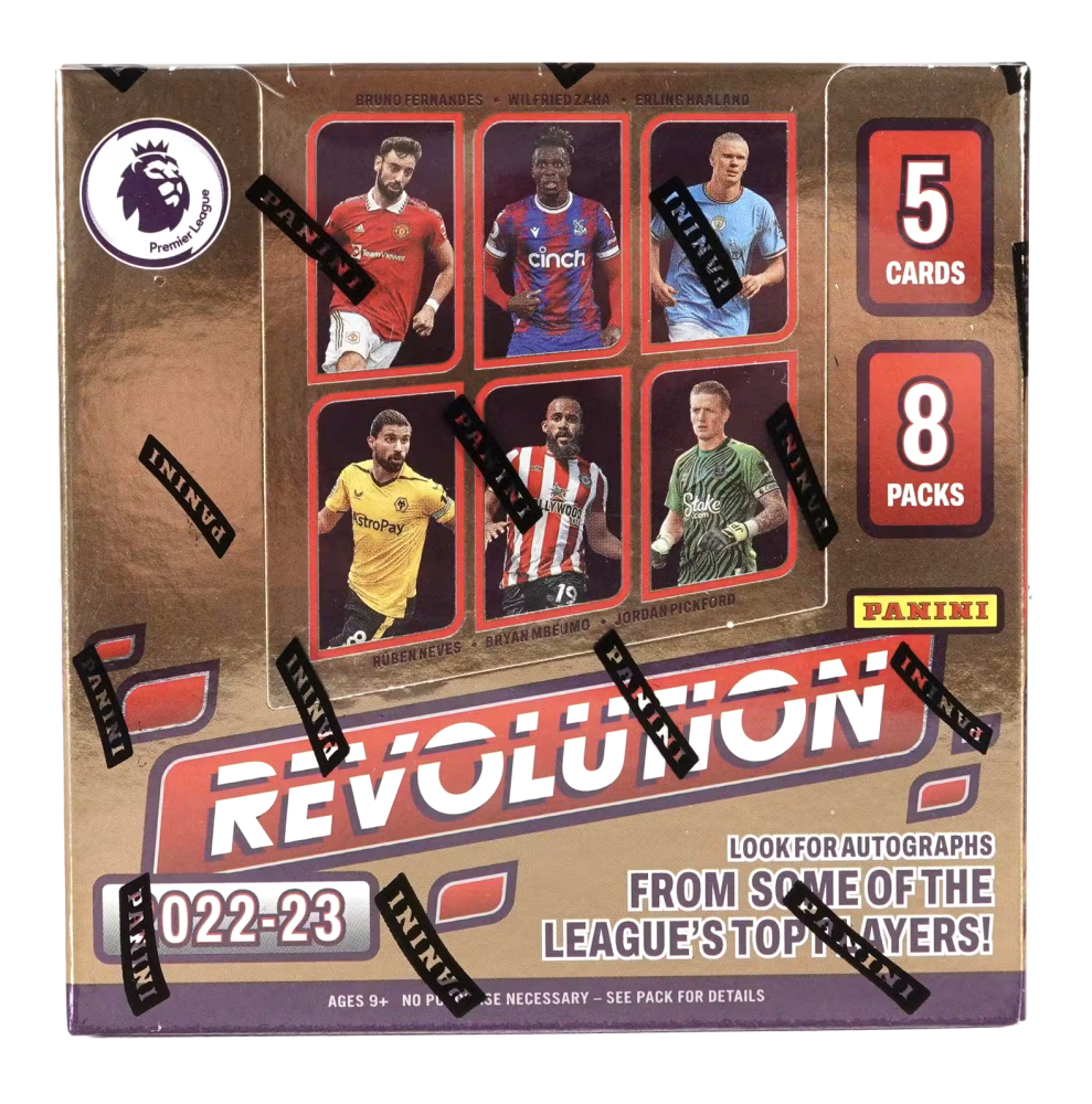 Panini Revolution 2022-23 Premier League EPL Soccer Hobby Box