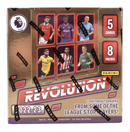 Panini Revolution 2022-23 Premier League EPL Soccer Hobby Box