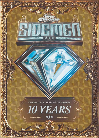 Topps 2024 X Sidemen Chrome Soccer Hobby Box
