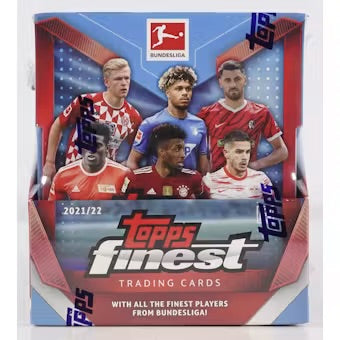 Topps Finest 2021/22 Bundesliga Soccer Hobby Box