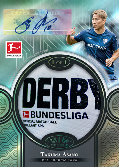 Topps 2022-23 Bundesliga Tier One Hobby Box