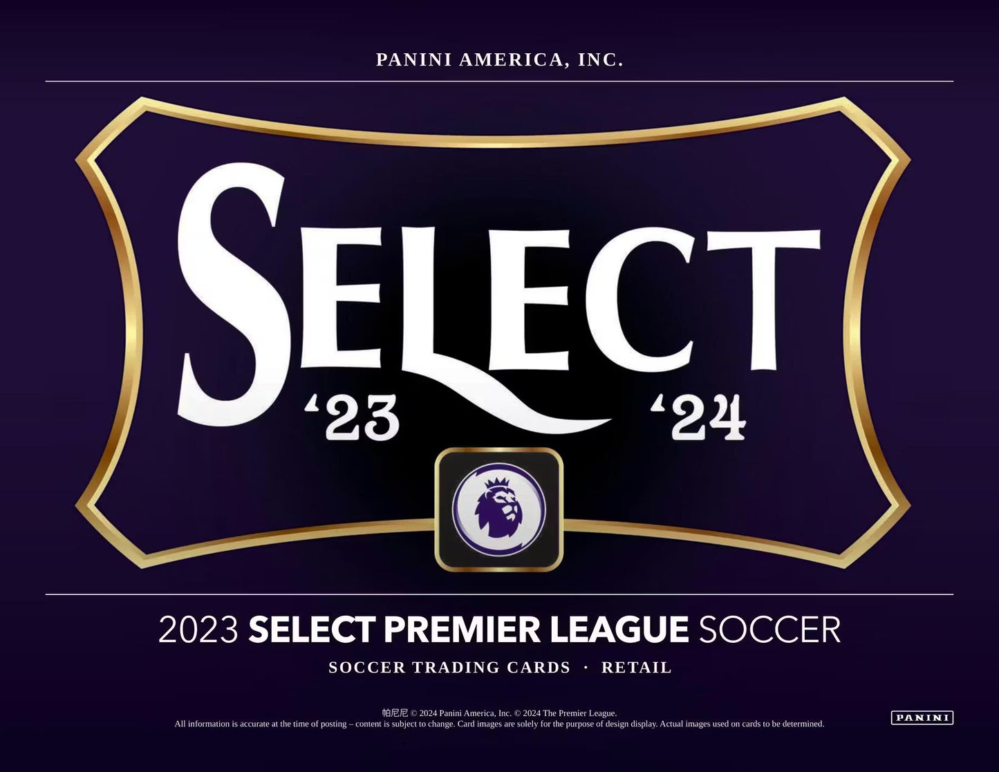 Panini Select Premier League EPL 2023/24 Soccer Mega Box