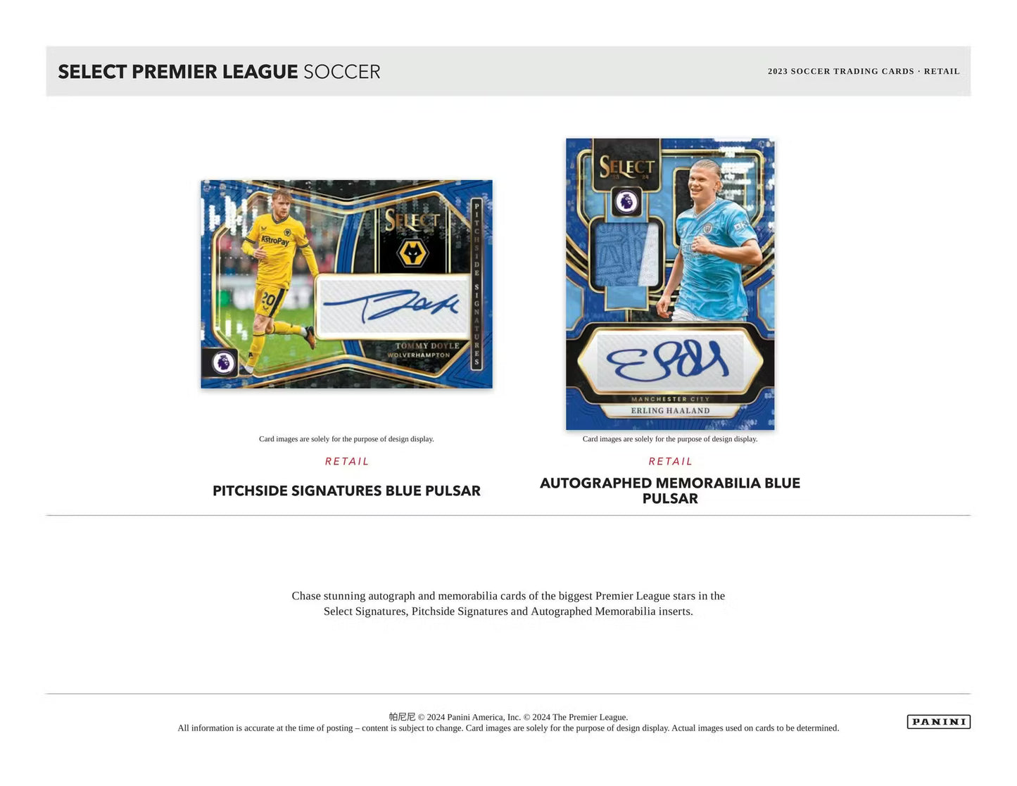 Panini Select Premier League EPL 2023/24 Soccer Mega Box