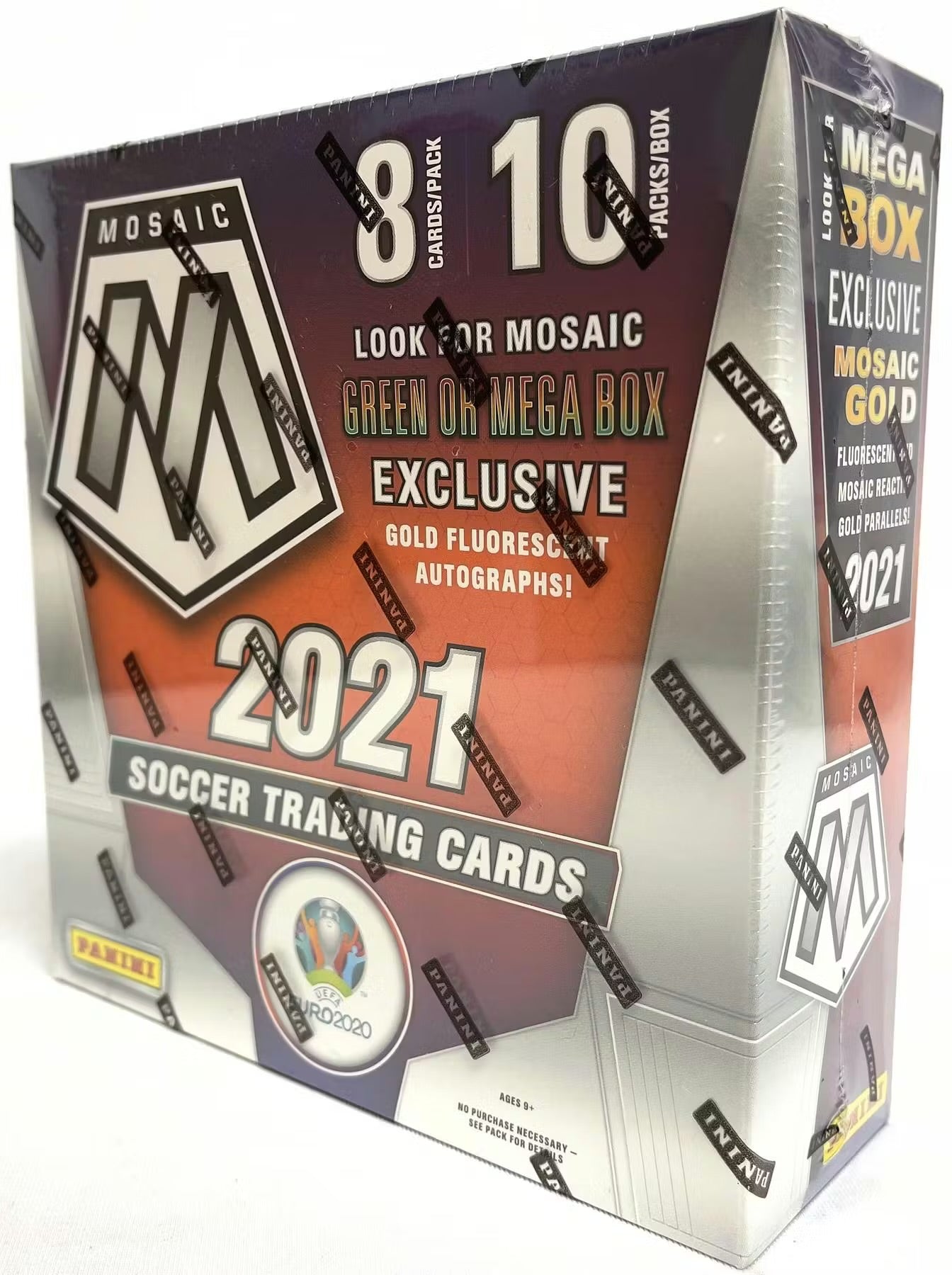 Panini Mosaic UEFA Euro 2020 Soccer Mega Box