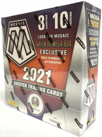 Panini Mosaic UEFA Euro 2020 Soccer Mega Box