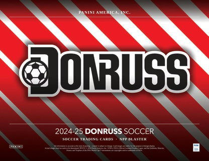 Panini Donruss 2024/25 Soccer 6-Pack Blaster Box (Red Cubic Parallels!)