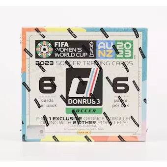Panini 2023 Donruss Soccer FIFA Women's World Cup Blaster Hobby Box