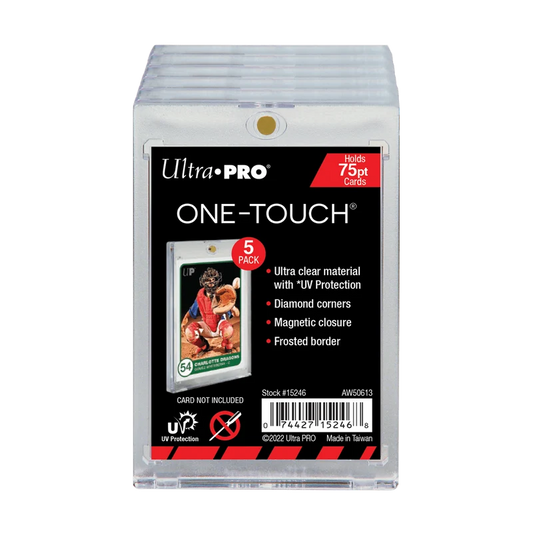 ULTRA PRO: CARD HOLDER - MAGNETIC 130 POINT (5 pack)