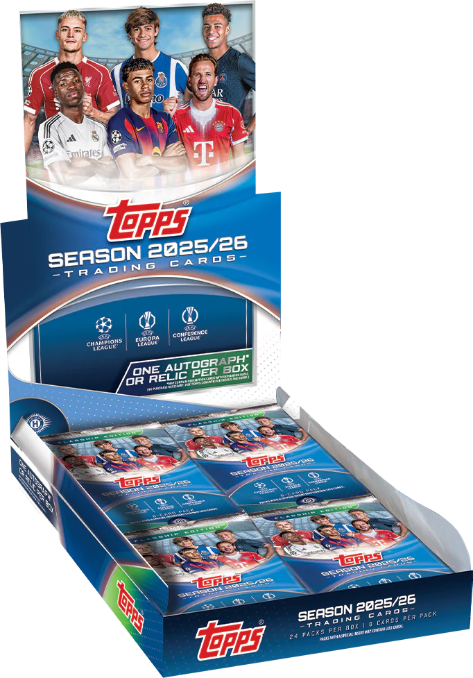 Topps 2025-26 UEFA Club Competitions - Hobby Box