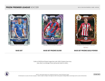 Panini Prizm Premier League EPL 2020/21 Soccer Mega Box